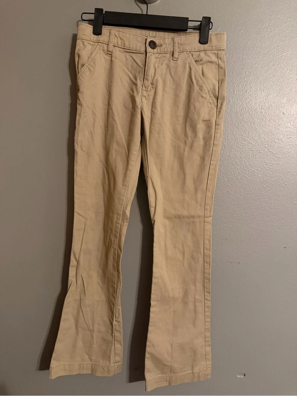 Old Navy Khaki Stretch Flare Kids size 10